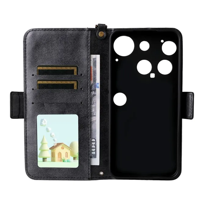 Housse Nothing Phone (3) Simili Cuir Sangle Porte-Cartes 4