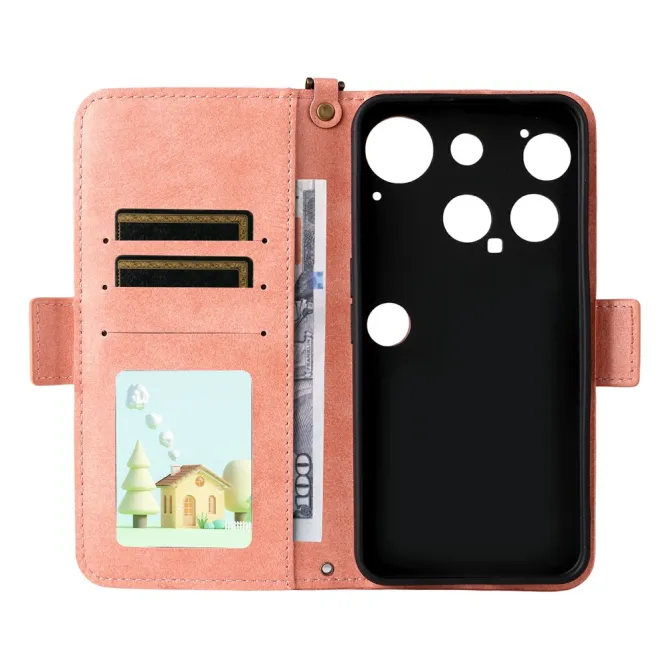 Housse Nothing Phone (3) Simili Cuir Sangle Porte-Cartes 4