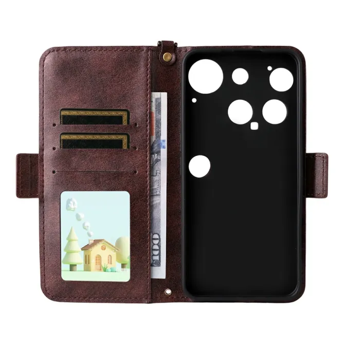 Housse Nothing Phone (3) Simili Cuir Sangle Porte-Cartes 4