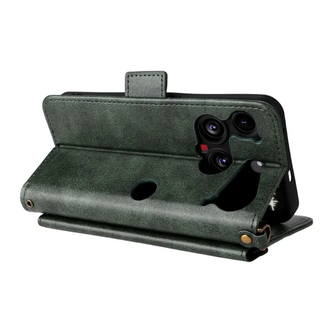 Housse Nothing Phone (3) Simili Cuir Sangle Porte-Cartes 4