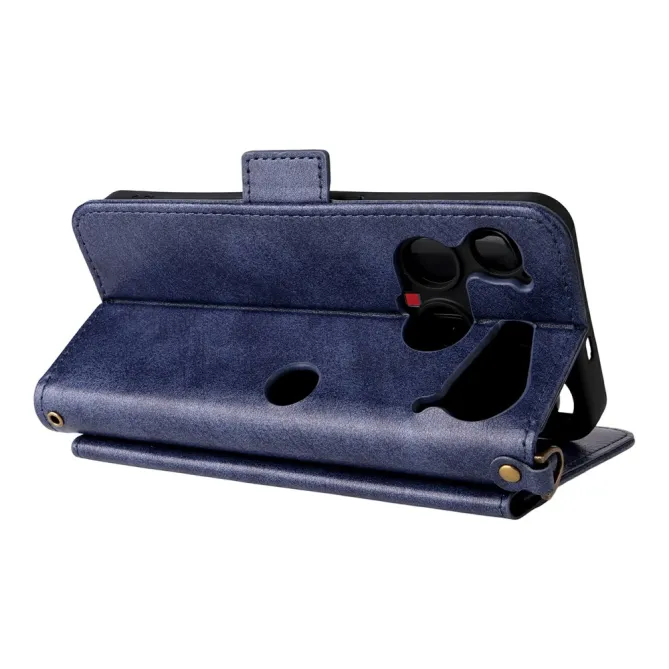 Housse Nothing Phone (3) Simili Cuir Sangle Porte-Cartes 4