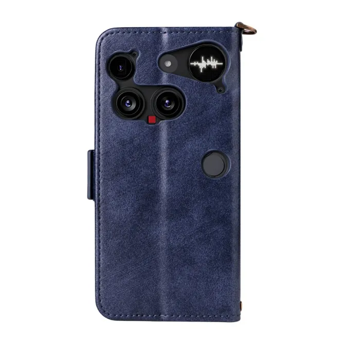 Housse Nothing Phone (3) Simili Cuir Sangle Porte-Cartes 4