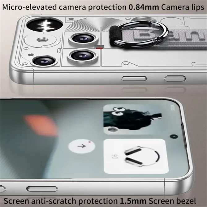 Coque Nothing Phone (3) Anneau Protection