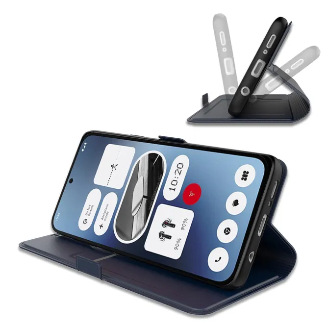 Coque Nothing Phone (3) Simili Cuir Antichoc Protection 3