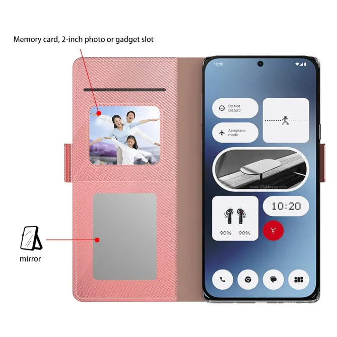 Coque Nothing Phone (3) Simili Cuir Protection 2