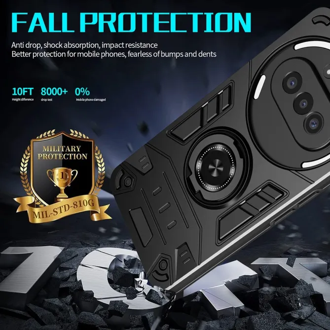 Coque Nothing Phone (3a) TPU Anneau Protection