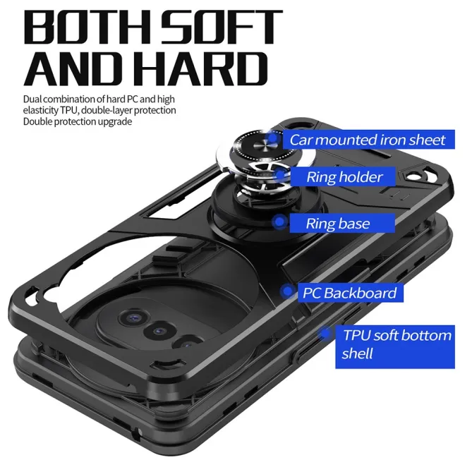 Coque Nothing Phone (3a) TPU Anneau Protection