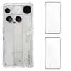 Pack Coque Transparente Nothing Phone 3 5G + 2 Verres Trempés
