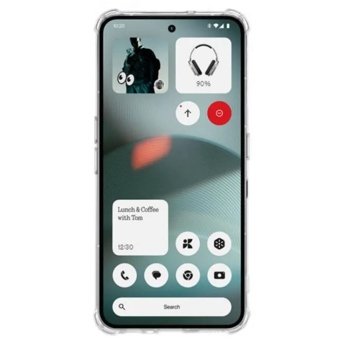 Pack Coque Transparente Nothing Phone 3 5G + 2 Verres Trempés