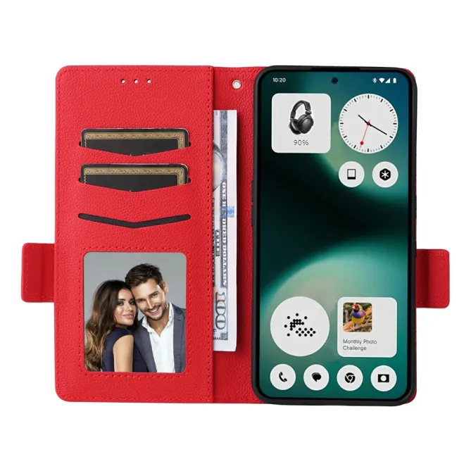 Housse Nothing Phone (3a) Lite effet cuir à Lanière | FOLKEN