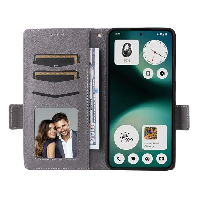 Housse Nothing Phone (3a) Lite effet cuir à Lanière | FOLKEN