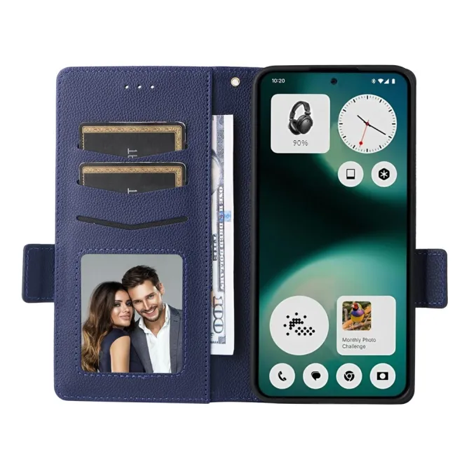 Housse Nothing Phone (3a) Lite effet cuir à Lanière | FOLKEN