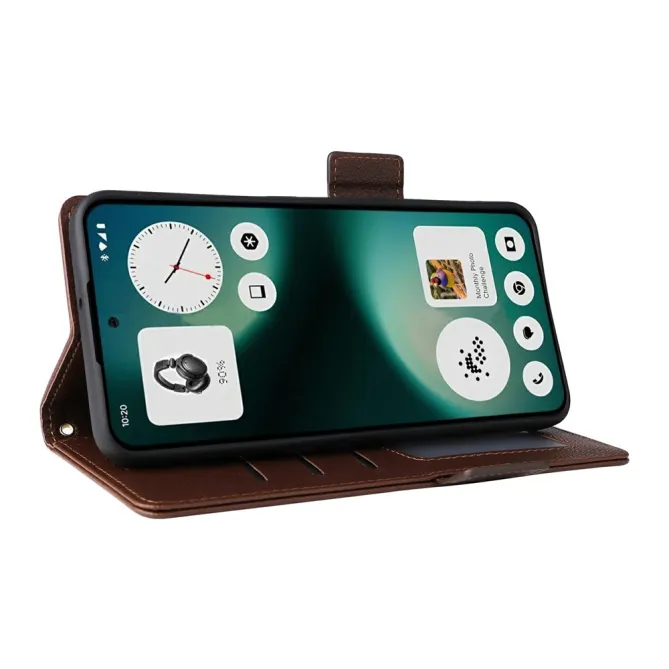 Housse Nothing Phone (3a) Lite effet cuir à Lanière | FOLKEN