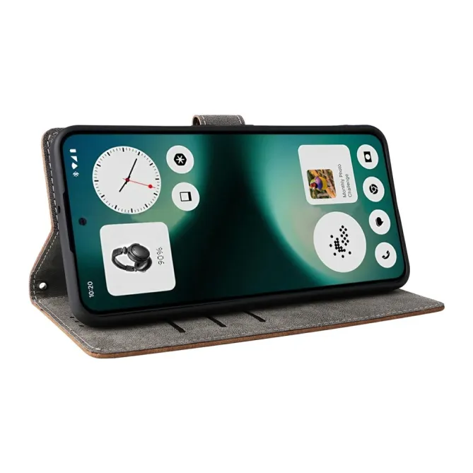 Coque Nothing Phone (3a) Lite Simili Cuir Protection 2