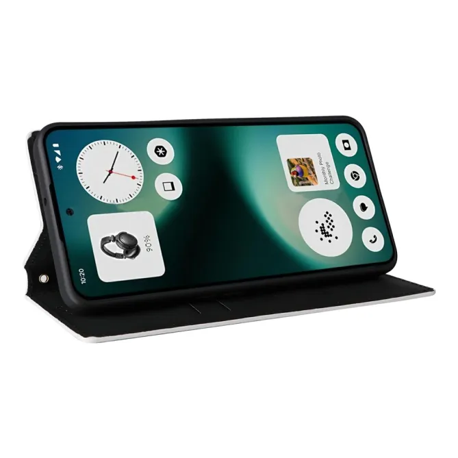 Coque Nothing Phone (3a) Lite Simili Cuir Protection 3