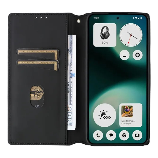 Coque Nothing Phone (3a) Lite Simili Cuir Protection 3