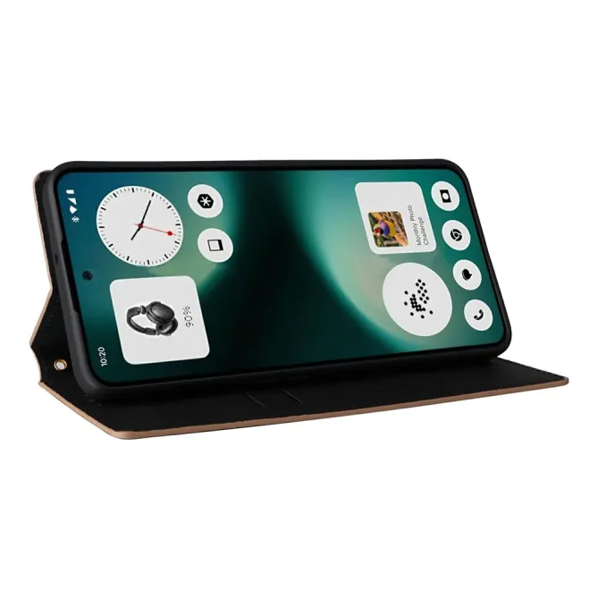 Coque Nothing Phone (3a) Lite Simili Cuir Protection 3