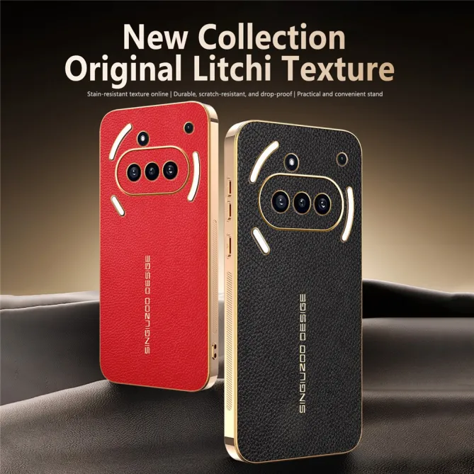 Coque Nothing Phone (3a) Simili Cuir Protection 34