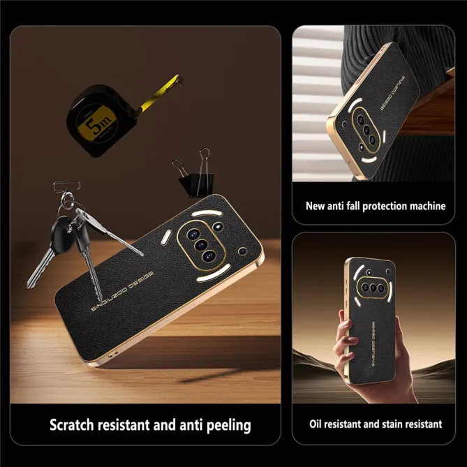 Coque Nothing Phone (3a) Simili Cuir Protection 34