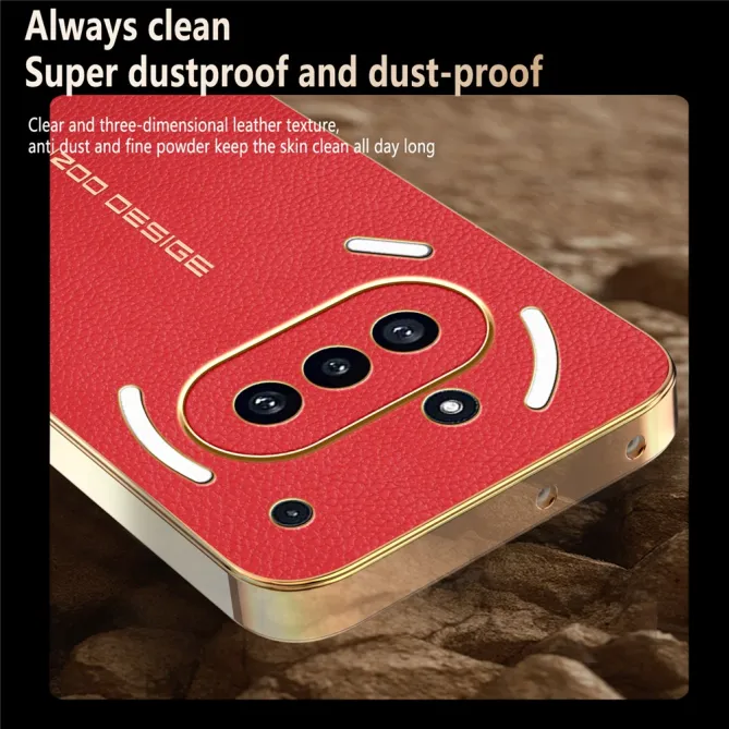 Coque Nothing Phone (3a) Simili Cuir Protection 34