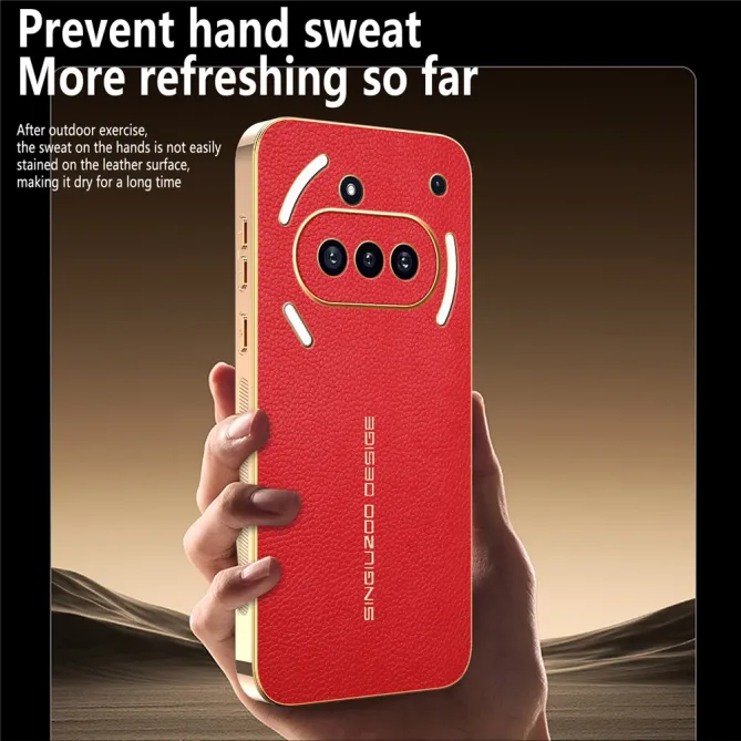 Coque Nothing Phone (3a) Simili Cuir Protection 34