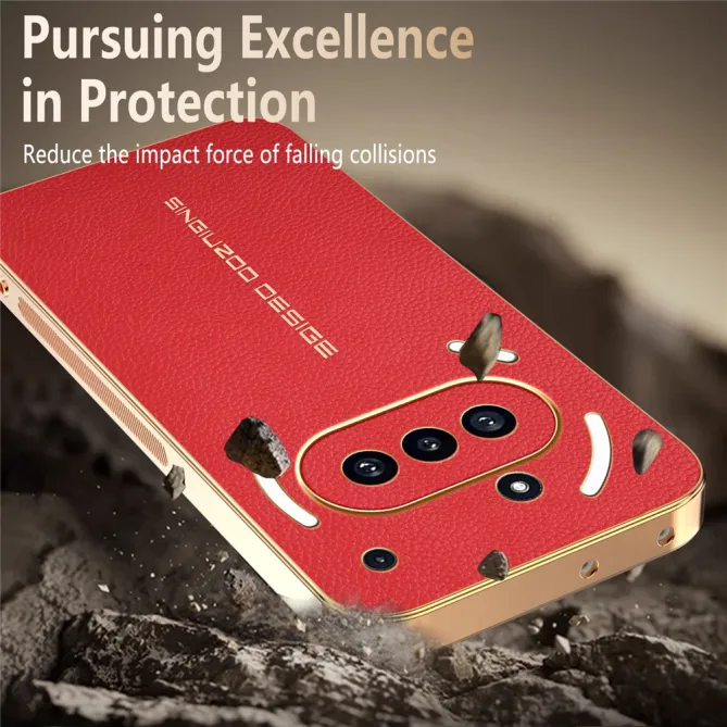 Coque Nothing Phone (3a) Simili Cuir Protection 34