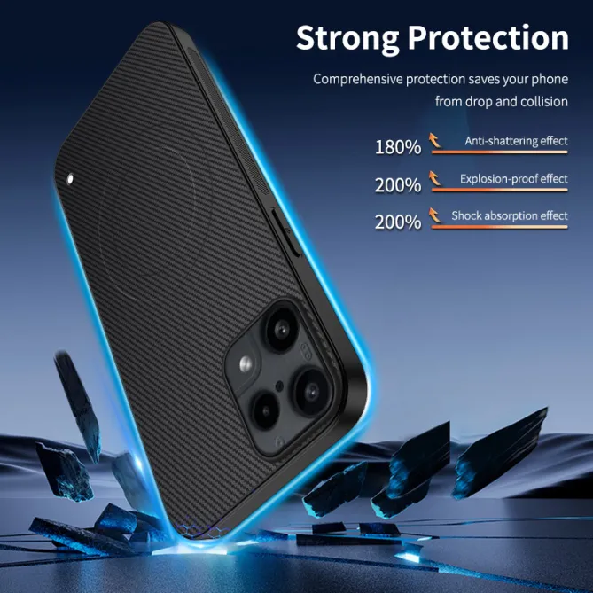 Coque Nothing Phone (3a) Lite Fibre de Carbone Protection