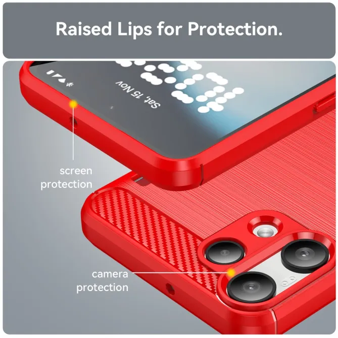 Coque Nothing Phone (3a) Lite Fibre de Carbone Protection 2