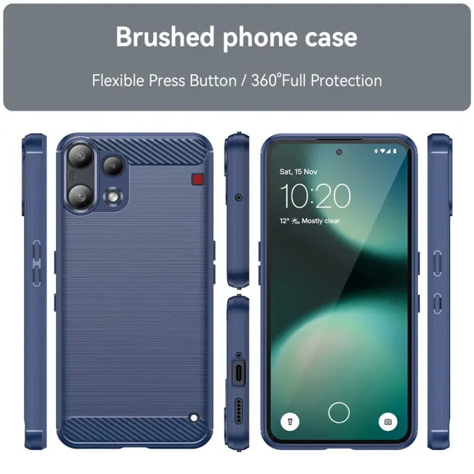 Coque Nothing Phone (3a) Lite Fibre de Carbone Protection 2
