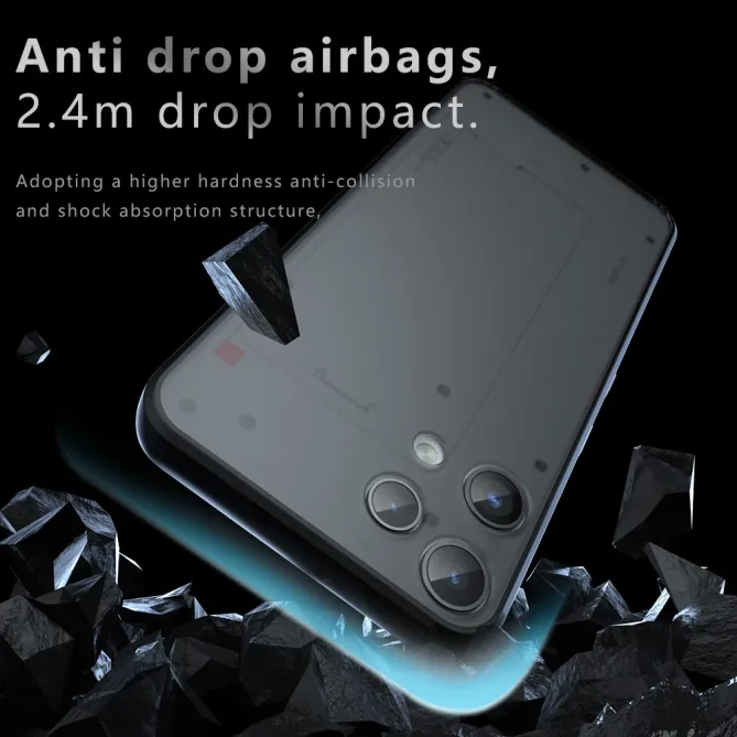 Coque Nothing Phone (3a) Lite TPU Transparent Mat Protection 2