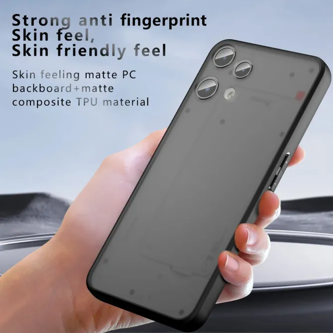 Coque Nothing Phone (3a) Lite TPU Transparent Mat Protection 2