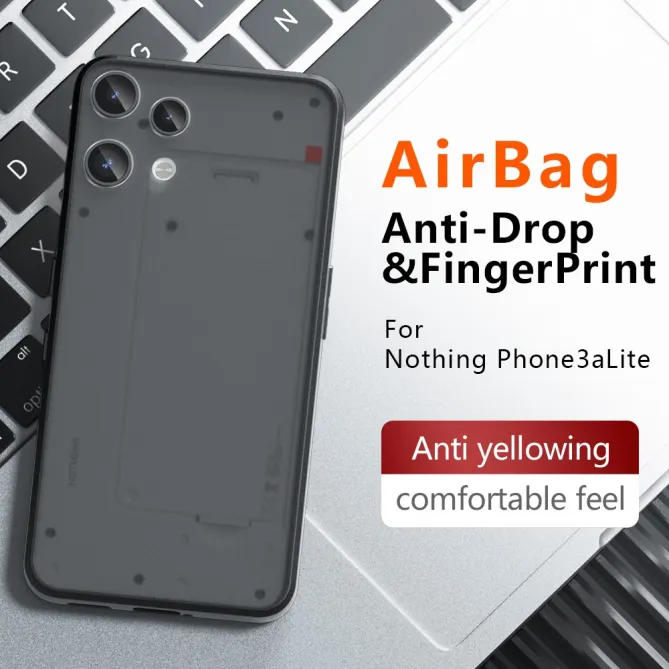 Coque Nothing Phone (3a) Lite TPU Transparent Mat Protection 2