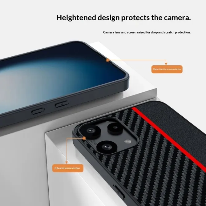 Coque Nothing Phone (3a) Lite Simili Cuir Protection 5