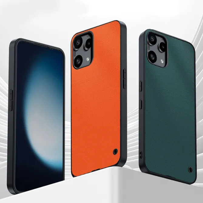 Coque Nothing Phone (3a) Lite Simili Cuir Antichoc Protection