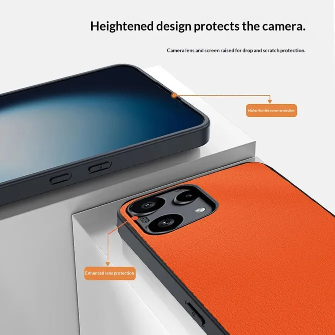 Coque Nothing Phone (3a) Lite Simili Cuir Antichoc Protection