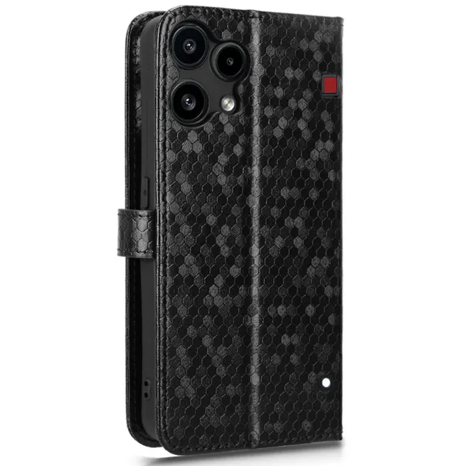 Housse Nothing Phone (3a) Lite Simili Cuir Sangle Porte-Cartes 2