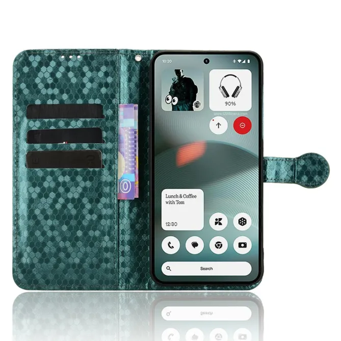 Housse Nothing Phone (3a) Lite Simili Cuir Sangle Porte-Cartes 2