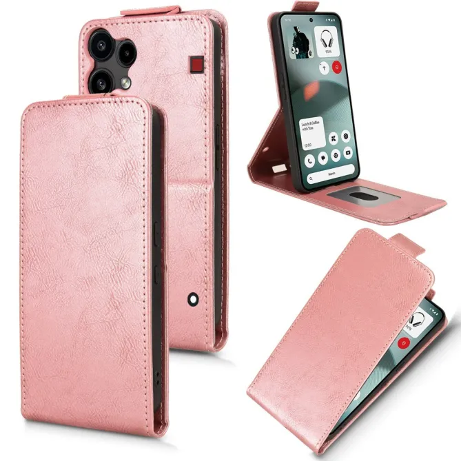 Housse Nothing Phone (3a) Lite Ouverture Verticale avec Porte-Carte