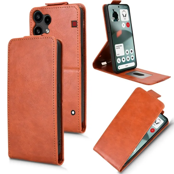 Housse Nothing Phone (3a) Lite Ouverture Verticale avec Porte-Carte