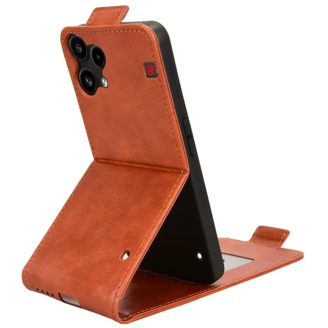 Housse Nothing Phone (3a) Lite Ouverture Verticale avec Porte-Carte