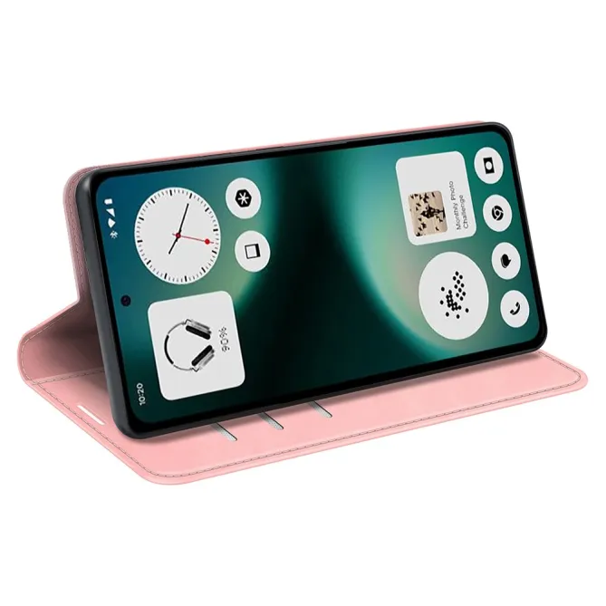 Flip Cover Nothing Phone (3a) Lite Simili Cuir Stand Case