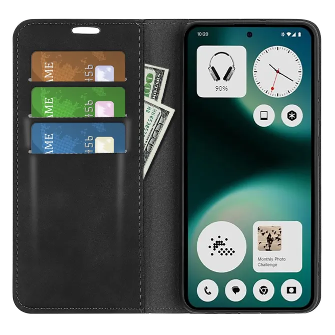 Flip Cover Nothing Phone (3a) Lite Simili Cuir Stand Case