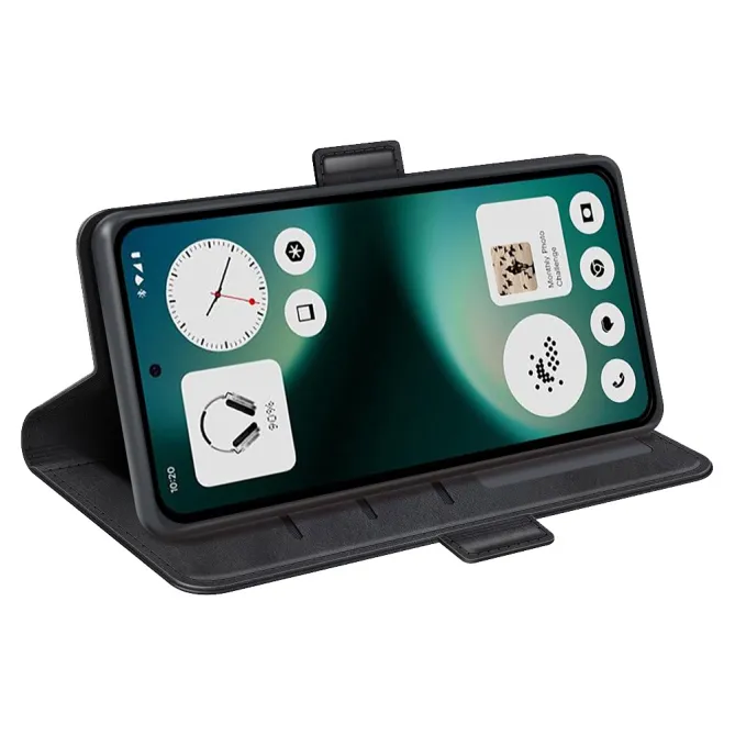 Housse Nothing Phone (3a) Lite revêtement simili cuir mat