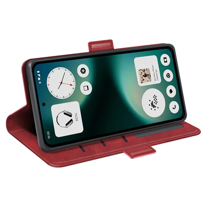 Housse Nothing Phone (3a) Lite revêtement simili cuir mat
