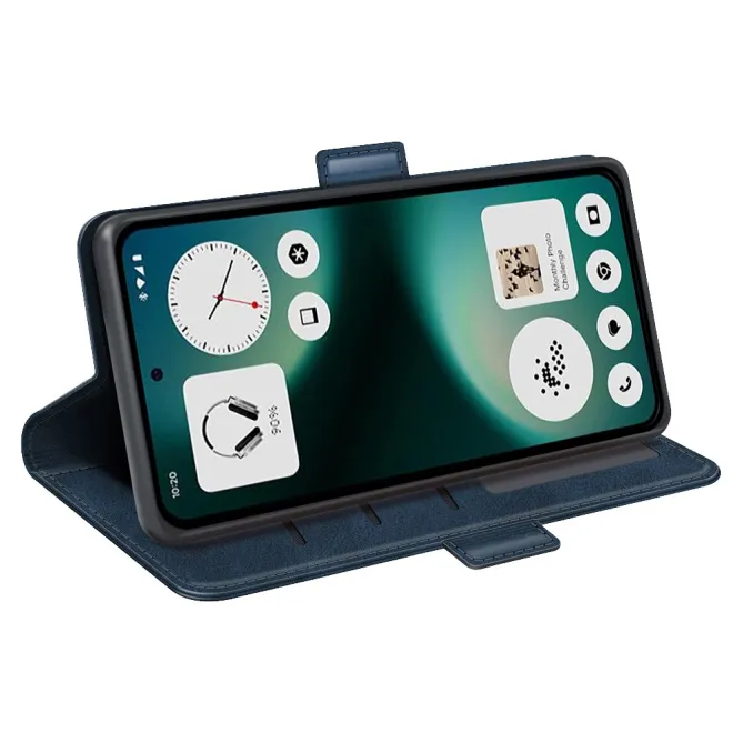 Housse Nothing Phone (3a) Lite revêtement simili cuir mat