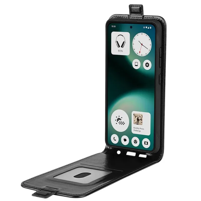 Housse Verticale Nothing Phone (3a) Lite à Clapet Magnétique avec Porte-Carte