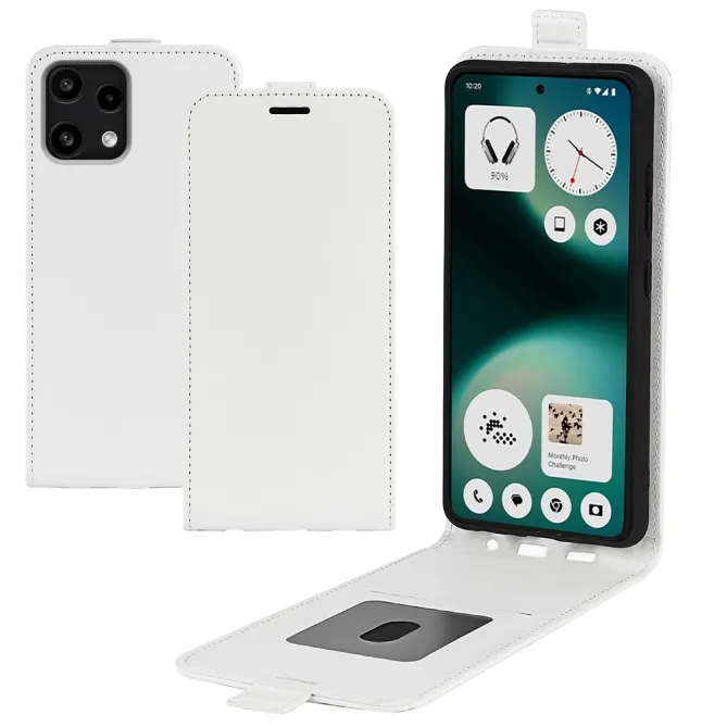 Housse Verticale Nothing Phone (3a) Lite à Clapet Magnétique avec Porte-Carte