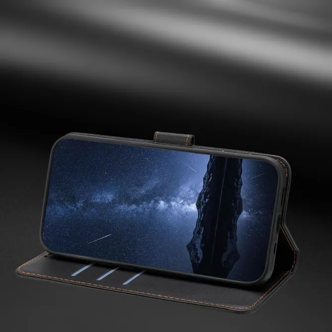 Housse Nothing Phone (3a) Lite Effet Cuir avec Coutures Apparentes