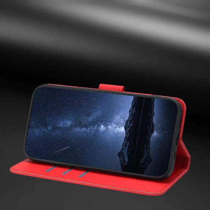 Housse Nothing Phone (3a) Lite Effet Cuir avec Coutures Apparentes