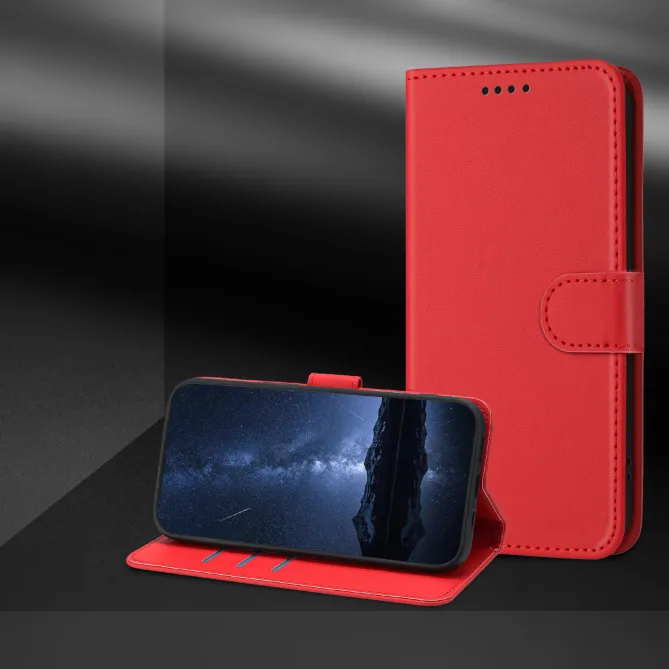 Housse Nothing Phone (3a) Lite Effet Cuir avec Coutures Apparentes